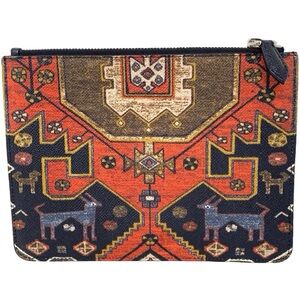 Givenchy Colorful Geometric Pattern Pouch